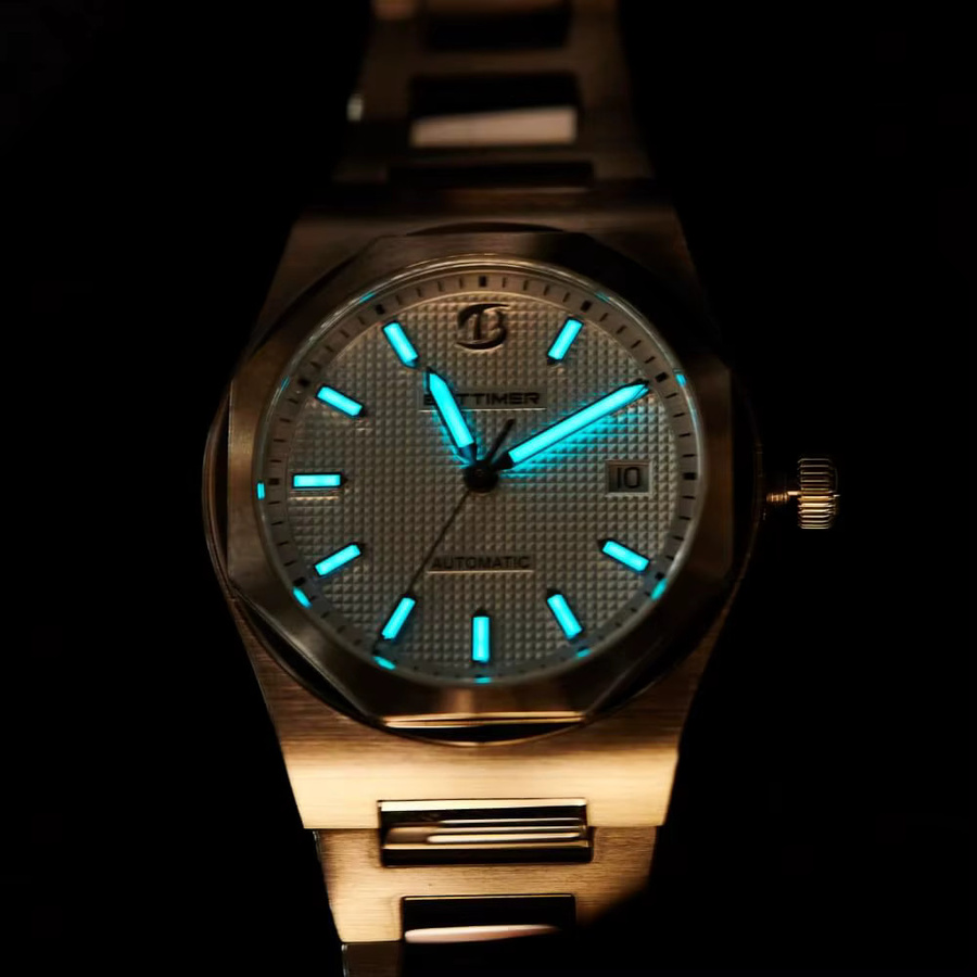 Bettimer Automatikuhr, Edelstahl, 40 mm, Herren - Bild 2