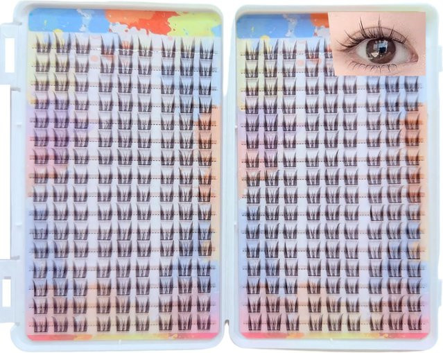 lonzunin Künstliche Wimpern, 32 Reihen - Bild 1