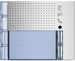 Legrand Plus Allmetal Frontblende mit 2 Ruftasten in Metall - Bild 1