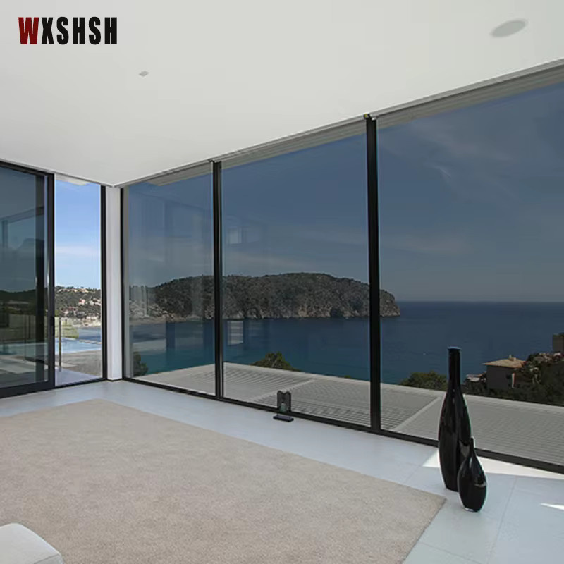 WXSHSH Sichtschutzfolie für Fenster in Schwarz zur Wärmekontrolle und für den Datenschutz im Home Office mit statischer Haftung - Bild 3