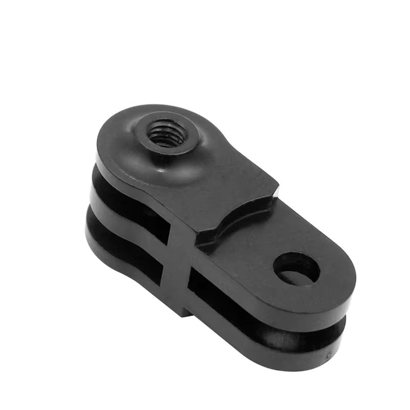 CHOHO Aluminiumhalterung in Schwarz mit verstellbarem Metall-Schwenkarm und Adapter für GoPro Hero 12 13, Insta360 und DJI Zubehör - Bild 1