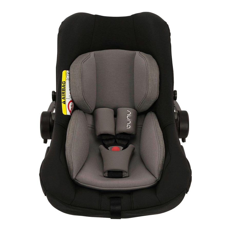 Nuna Babyschale PIPA next in Schwarz mit Wollmaterial und i-Size Zertifizierung - Bild 1