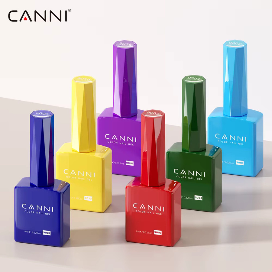 CANNI Gel-Nagellack, 9 ml, glänzend, Soak Off UV-LED - Bild 2