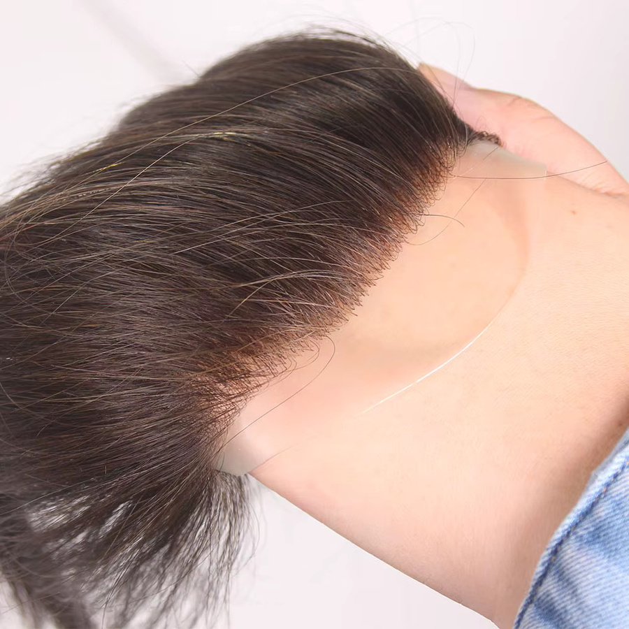 eseewigs Frontal Haarteil Echthaar Extensions, Unisex - Bild 5
