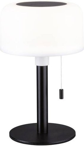 Paulmann Bartja Solar-Tischlampe Schwarz mit LED Warmweiß 1.6W - Bild 1