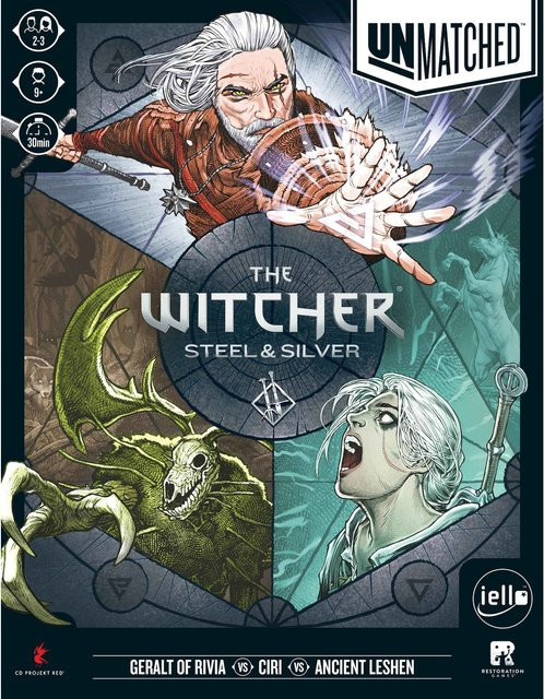 Iello Unmatched: The Witcher - Steel & Silver, Erweiterung, Strategiespiel, englisch - Bild 1