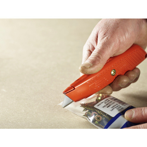 Stanley Sicherheitsmesser 99E Universalmesser in Orange mit einziehbarer Klinge - Bild 3