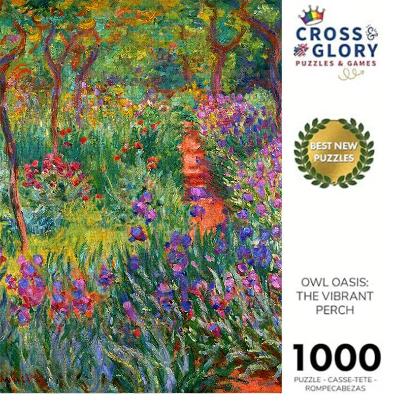 AZNM Monets Garten, Puzzle, 1.000 Teile - Bild 3