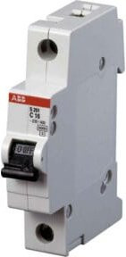 ABB Sicherungsautomat S201-C32 MCB 32A 6kA Charakteristik C 1-polig Grau - Bild 1