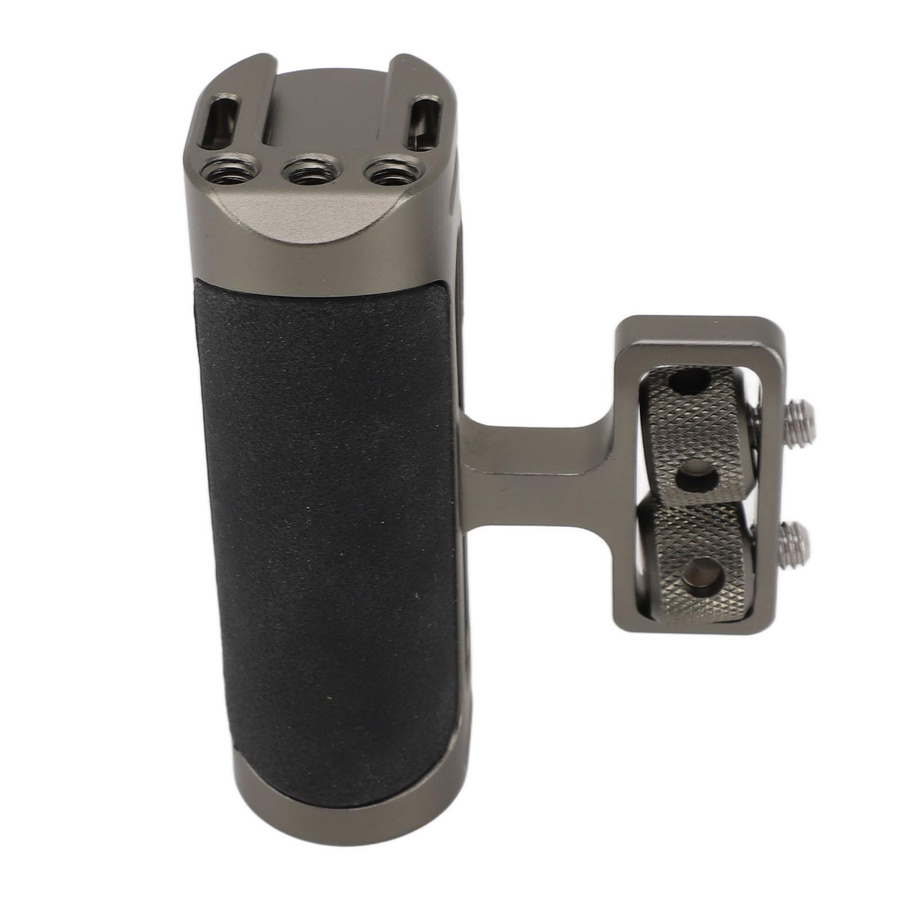 Ulanzi Kamerakäfig mit verstellbarem Seitengriff aus Aluminiumlegierung und Silikon in Schwarz - Bild 1