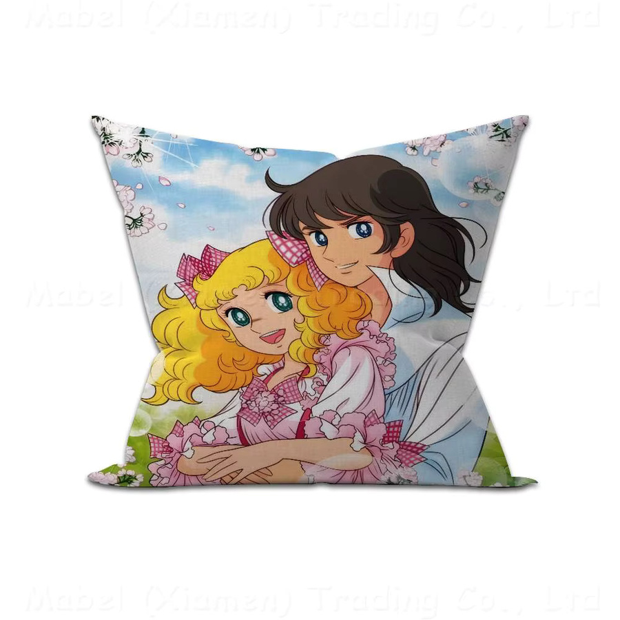 KAYOU Anime C-candy Kissenhülle im quadratischen Design, Mehrfarbig, B/T/H: 30 x 30 x 30 cm - Bild 6