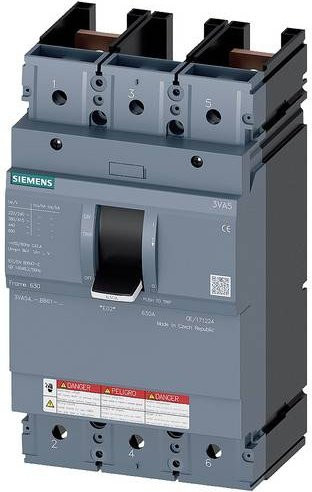 Siemens 3VA5460-1BB61-0AA0 Leistungsschalter Grau B/H/T: 13,8 x 24,8 x 11,0 cm - Bild 1
