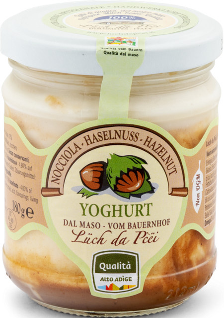 Alta Badia Joghurt mit Haselnuss 180 g - Bild 1