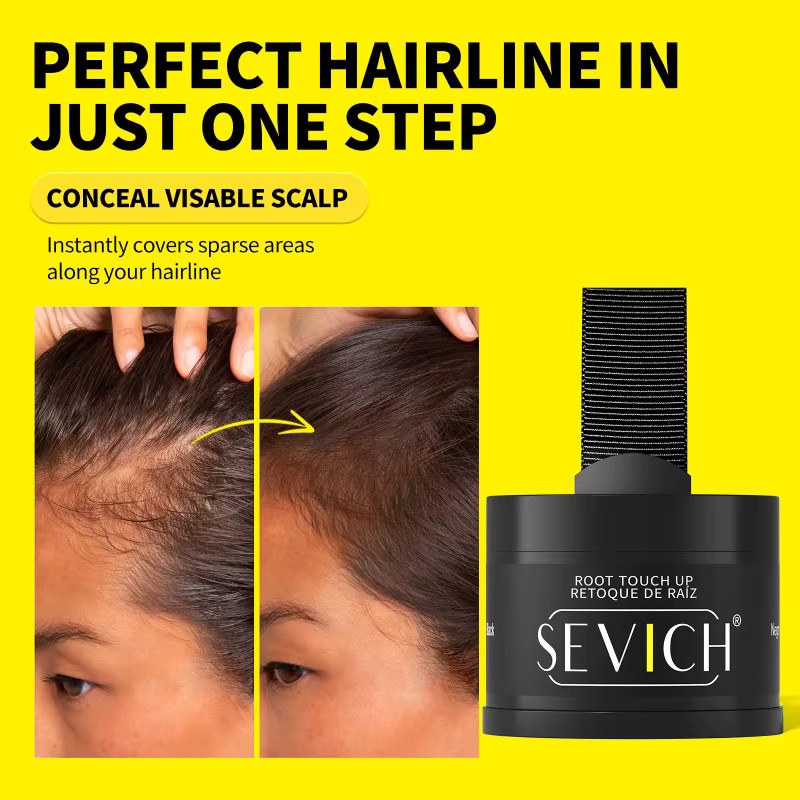 Sevich Haaransatz-Puder, schwarz, 4 g - Bild 3