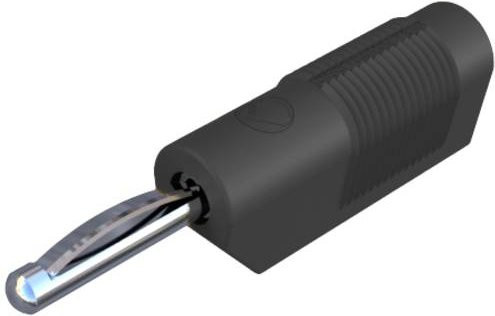 Hirschmann Test & Measurement VSB 20 Bananenstecker gerade Schwarz mit 4mm Stift-Durchmesser - Bild 1