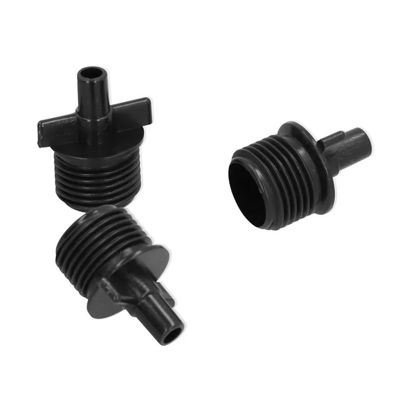 50er Set Flache Anschlussstücke G1/2 mit 7,5mm Außengewinde für G-Typ Sprühdüsen und Bewässerungssysteme aus Kunststoff - Bild 8