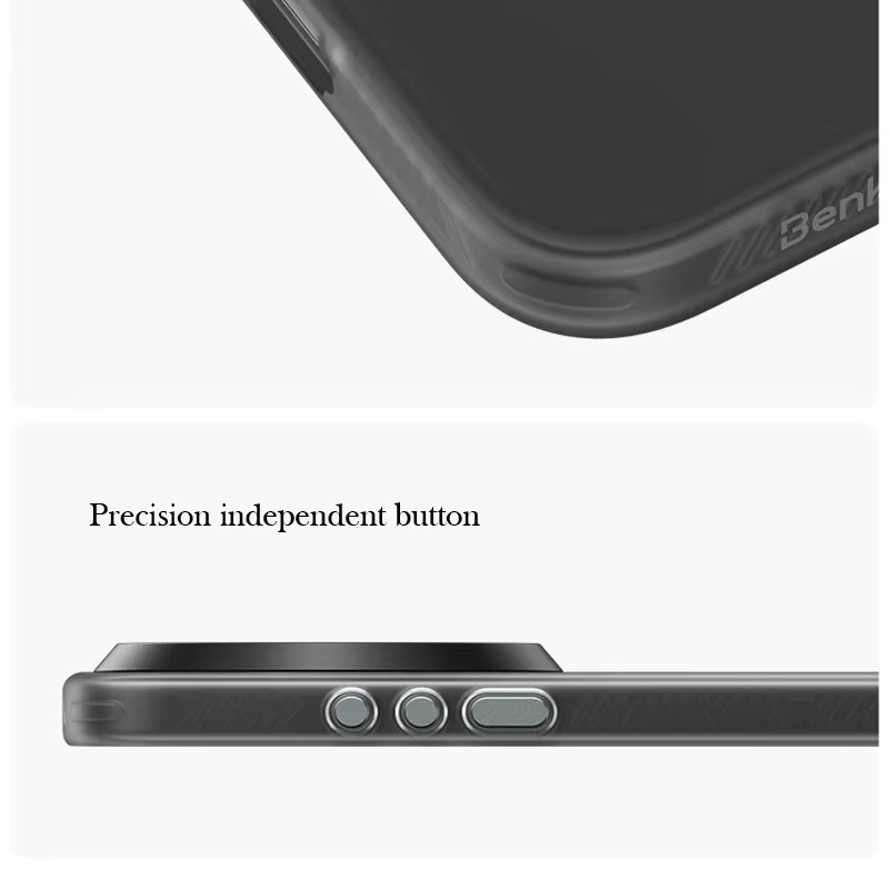 Benks Micro Matte Back Cover Case für Xiaomi 17 Ultra in Schwarz und Transparent - Bild 5