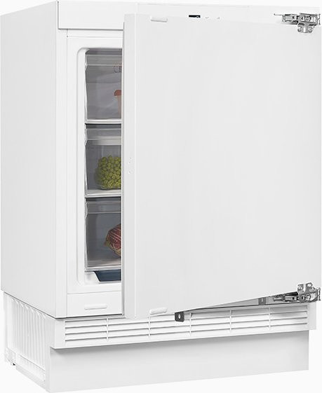 Exquisit UGS105-FE-010F Unterbau Gefrierschrank in Weiß mit reversiblem Türanschlag - Bild 1
