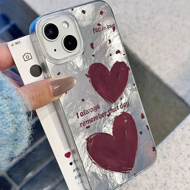 Sturzsichere iPhone Schutzhülle in Herzform aus TPU für iPhone 17 bis iPhone 7/8/XS/XR - Bild 1