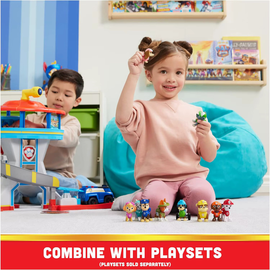 Paw Patrol Alle Pfoten auf Deck, Spielzeugfiguren, 10-teiliges Set, ab 3 Jahren - Bild 3