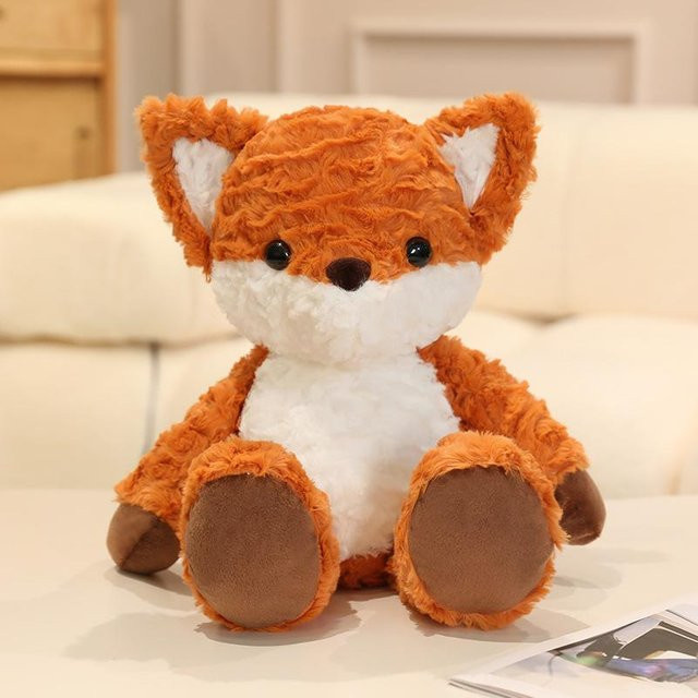 YIRAN ring Fuchs Puppe, Stoffpuppe, Plüsch, 45cm, ab 7 Jahren - Bild 1