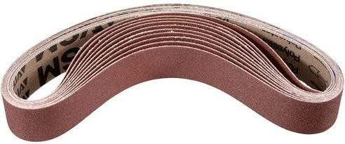 PFERD Schleifband-Set Korund A80 für Rohrbandschleifer, 10 Stück, B: 40 mm, L: 820 mm - Bild 1