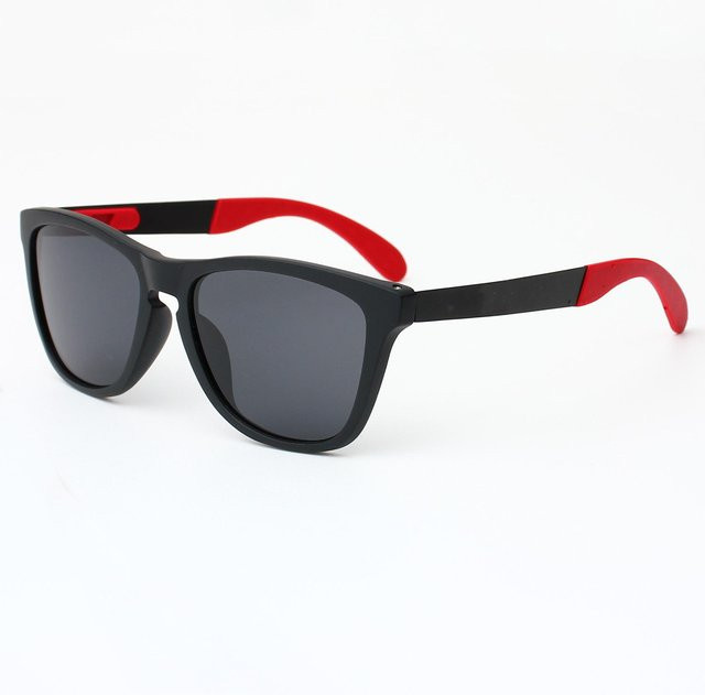 Binchi Outdoor Equipment Sonnenbrille, Vollrand, square, polarisiert, Unisex, black - Bild 1