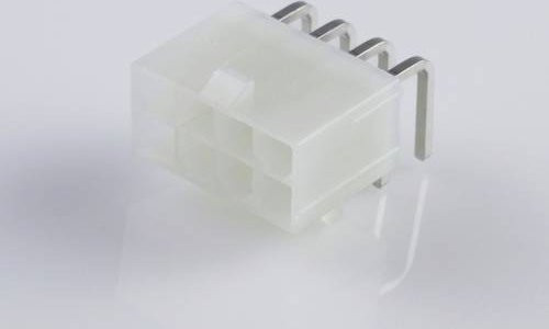 Molex Einbau-Buchsenleiste Standard 8-polig in Beige oder Weiß mit 4,2 mm Rastermaß 39301080 - Bild 1