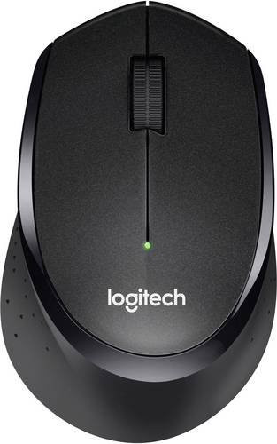Logitech B330 Silent Plus Funkmaus Schwarz mit USB-A Empfänger - Bild 1