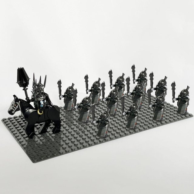 Bekool Der Herr der Ringe Schattenorcs Uruk-hai Minifiguren 13-teiliges Set - Bild 1