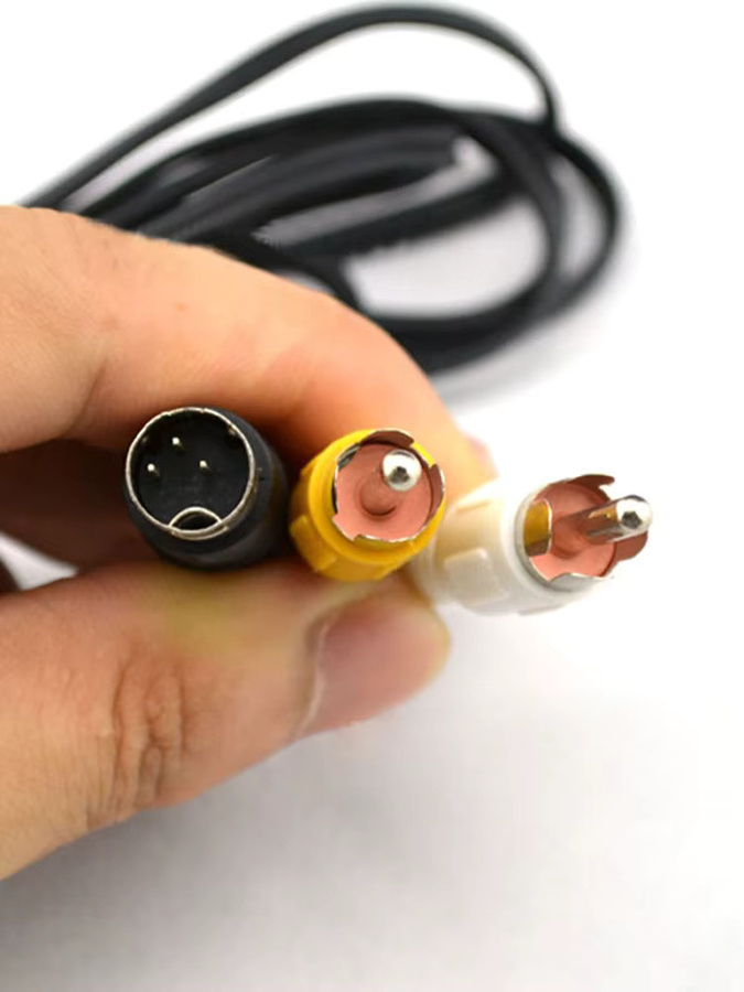 OULLX RCA AV-Kabel für Sega Mega Drive 2 und Mega Drive 3 Stereo-Audio-Video-Kabel - Bild 3