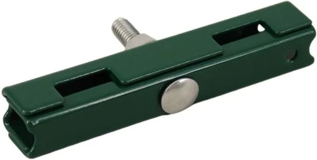 Galaflor U-Mattenverbinder in U-Form für Doppelstabmatten, Farbe: Grün - Bild 1