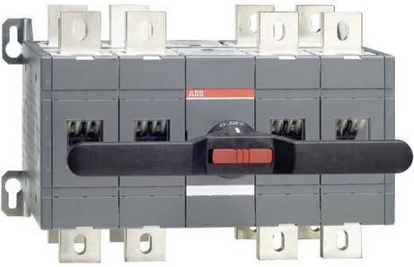 ABB Lastumschalter Schwarz 4polig 1000A 1SCA103289R1001 - Bild 1