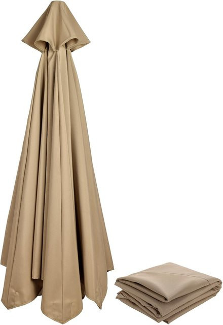 OutsideWorld Ersatz-Schirmdach Wasserfest für Sonnenschirm Type 1, Farbe: Beige, Material: Polyester - Bild 1