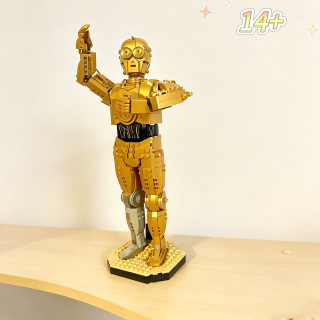 Potdemiel Star Wars Battle C-3PO Roboter-Bausatz, 1138 Teile, ab 14 Jahren - Bild 1
