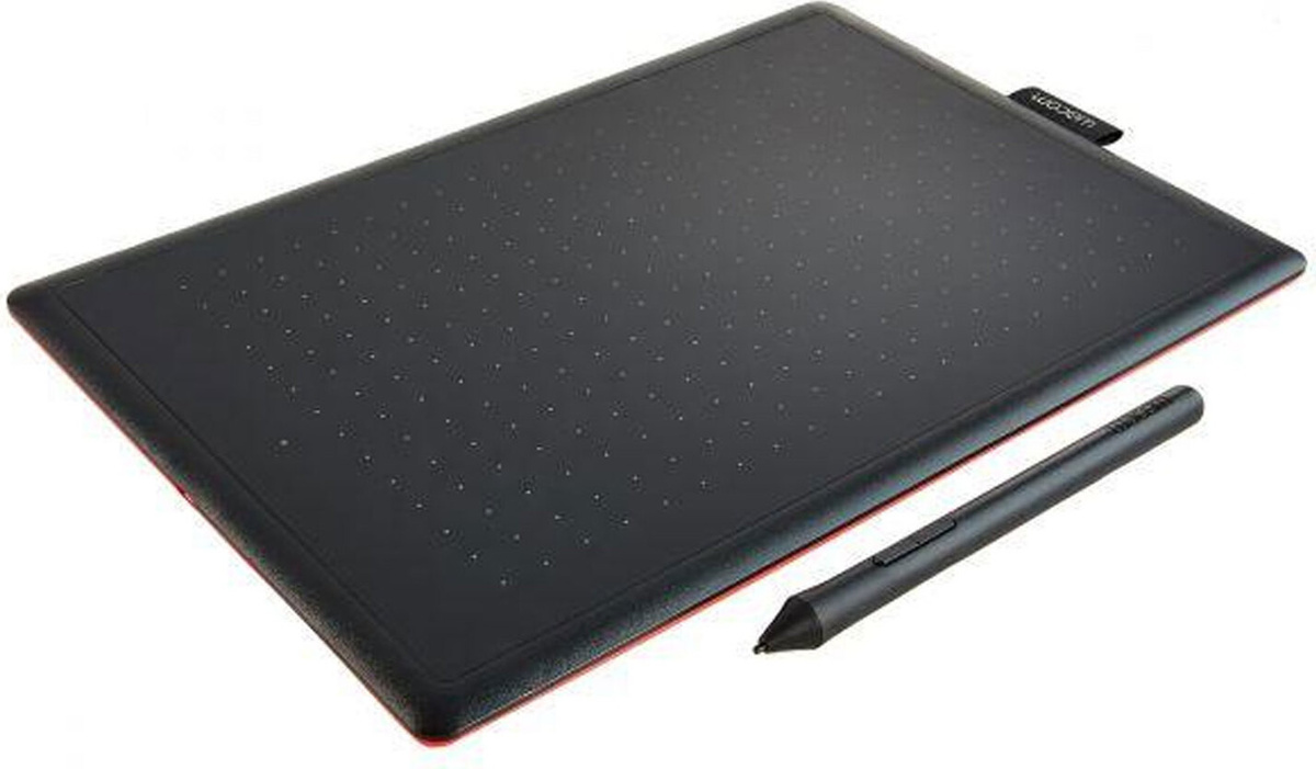 Wacom One by Wacom Grafik-Tablet mit Stift für Mac und PC, 2048 Druckstufen - Bild 1