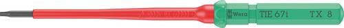Wera Kraftform Kompakt VDE 67 i TX 8 Torx Wechselklinge für Elektriker, Rot, Länge: 157 mm, Größe: TX 8 - Bild 1