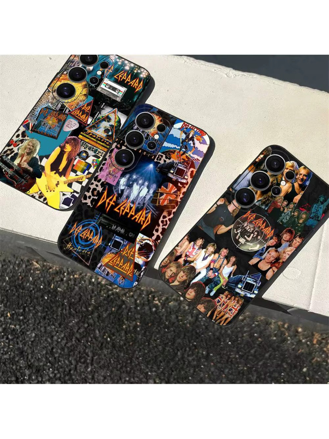 Handyhülle im Led Zeppelin Design für Samsung Galaxy S24 FE S25 Ultra S23 S22 Ultra 5G und weitere Modelle, Multicolor - Bild 3