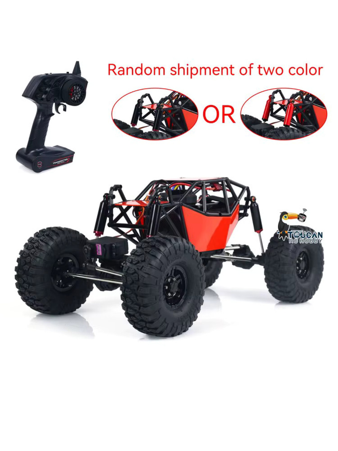 TOUCAN RC HOBBY Rock Crawler, 1:10, ferngesteuert, Geländewagen - Bild 5