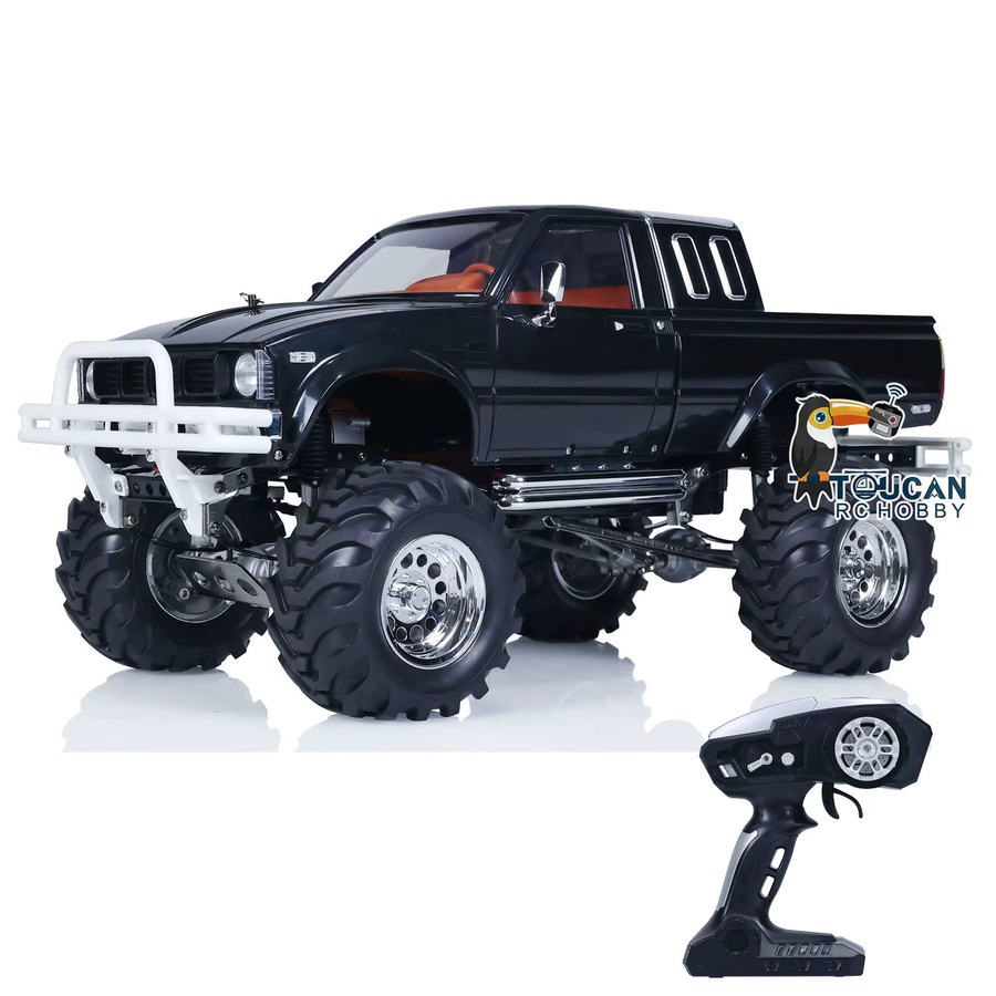 TOUCAN RC HOBBY RC Pickup Modell 1:10, Rallye-Auto, Schwarz, ferngesteuert - Bild 2