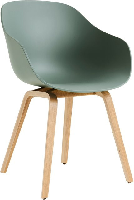 HAY About A Chair AAC 222 mit Armlehnen in Grün und Eiche - Bild 1