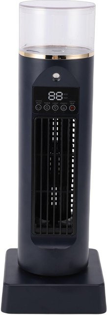 Koogeelife Turmventilator Schwarz mit Fernbedienung, Blattlos, 6 Geschwindigkeiten, Timer und Oszillation - Bild 1