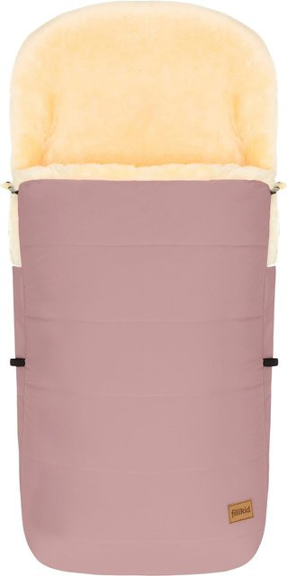 Fillikid Winterfußsack Bernina in Rosa mit Merino-Lammfell - Bild 1