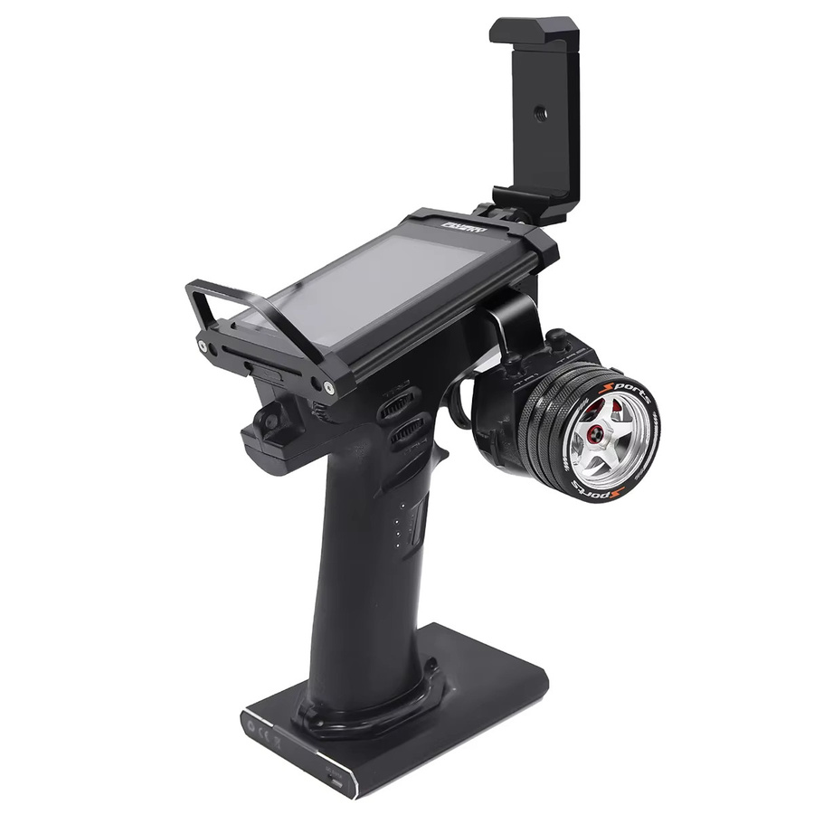 Fimonda Sender-Handrad-Lenkrad mit Bremsscheibe, rot, schwarz - Bild 2