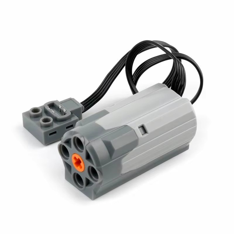 Wishiot MOC Power Function Extension Kit mit High-Tech Servomotoren in Grau für markenkompatible Bausteine und DIY-Projekte - Bild 2