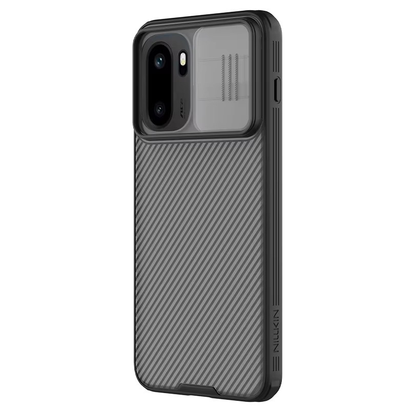 Nillkin CamShield Pro Hard PC Schutzhülle für OnePlus 15R in Schwarz mit Kameraabdeckung und Rutschschutz - Bild 3