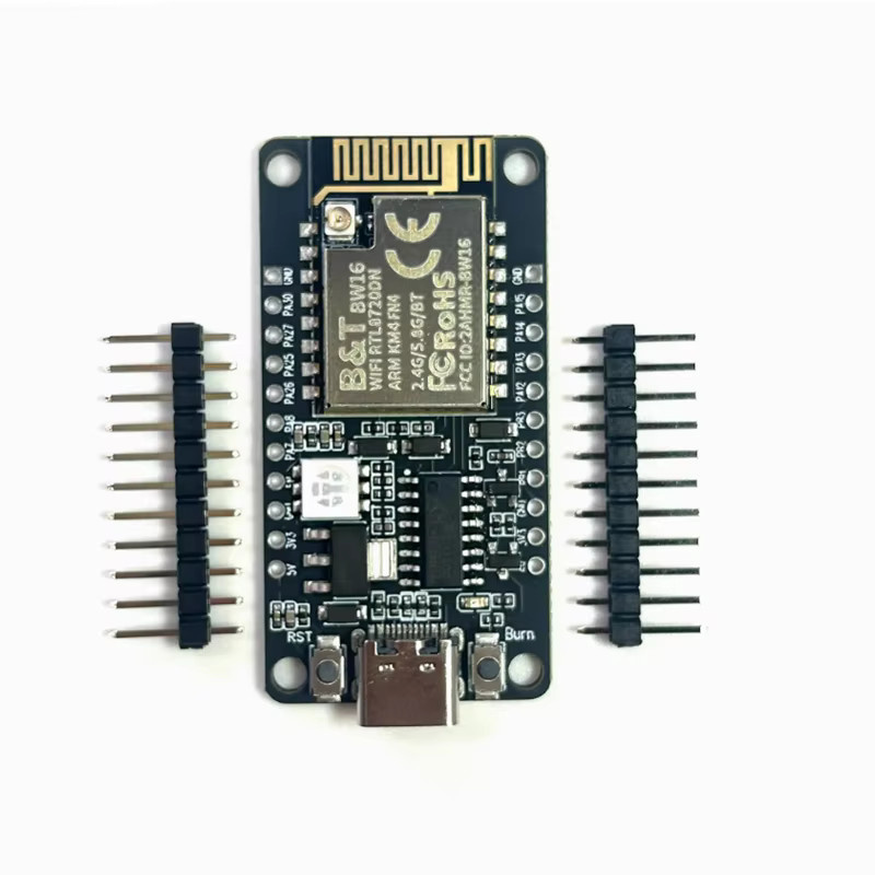 BW16 KIT ESP RTL8720DN NodeMCU Wi-Fi und Bluetooth Modul mit 4MB Flash und IPEX Anschluss in Schwarz - Bild 2