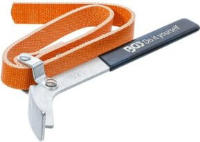 BGS Do it yourself Ölfilter-Bandschlüssel Hobby-Ausführung, Farbe: orange, Länge: 460 mm - Bild 1