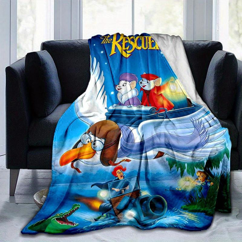 Living Need Y Flanell-Decke Das Abenteuer der Retter für Kinder, Mehrfarbig, B: 80 cm, T: 120 cm - Bild 2