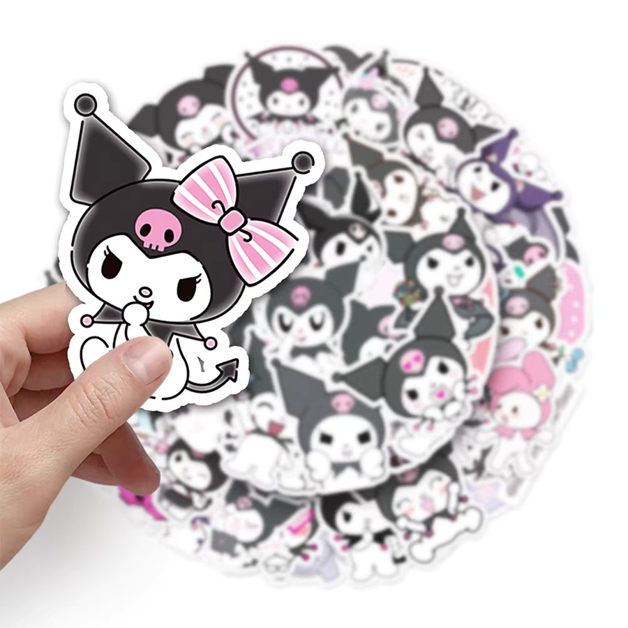 Sanrio Kuromi Graffiti-Aufkleber, Sticker, 10/30/50 Stück - Bild 3